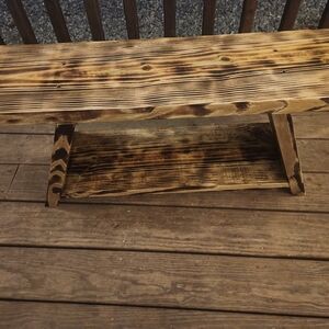 Rustic Wooden Bench